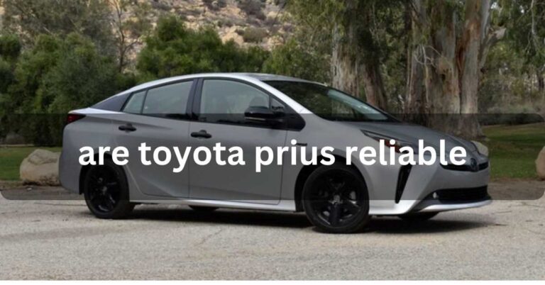 are toyota prius reliable