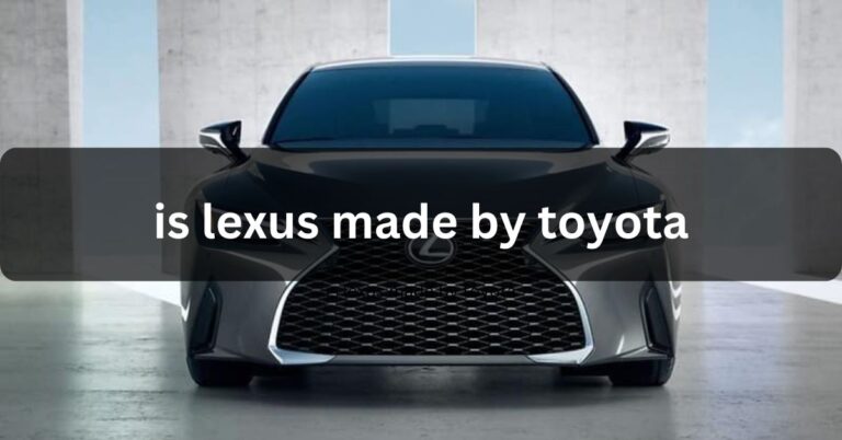 is lexus made by toyota