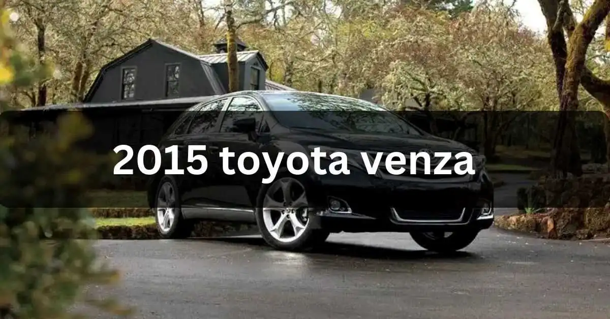 2015 toyota venza