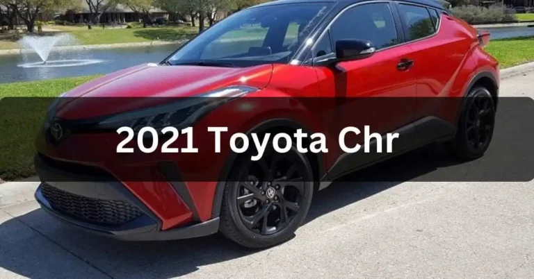 2021 Toyota Chr|Specs pricing & photos.