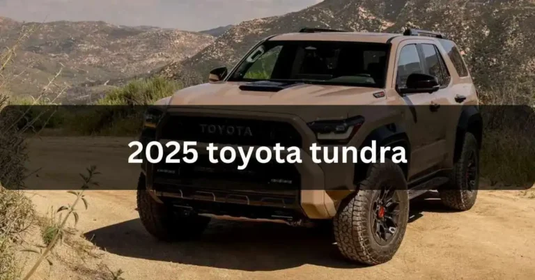 2025 Toyota Tundra|Specs Pricing & Photos Fuel Economy.