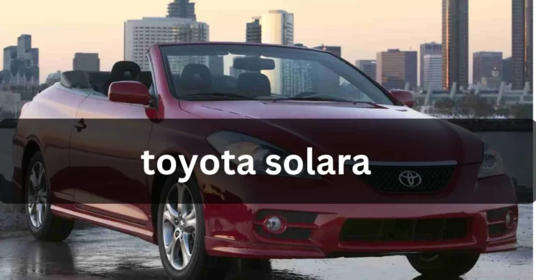 toyota solara